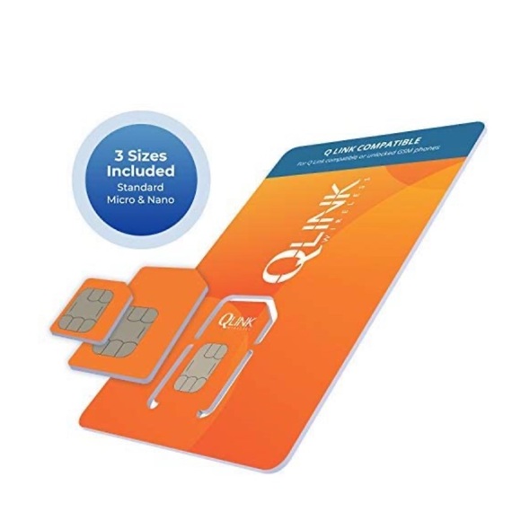 π«‘π²π«‘β’ QLink x Sim Card + adjuster β’ π²π«‘π² - Picture 1 of 9